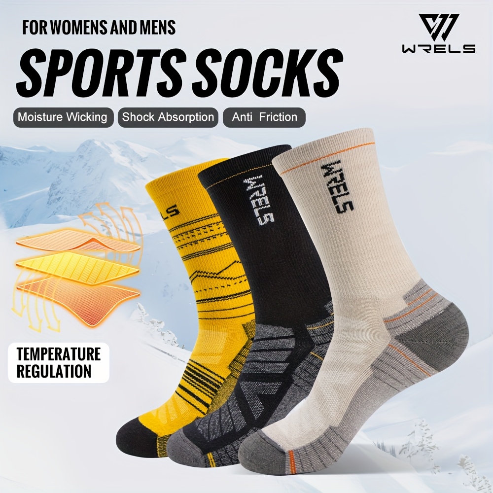 a set of   merino wool athletic socks designed to   and breathable for year round use featuring a full terry   for shock absorption making them ideal for outdoor activities like cycling running basketball and football Product details 1