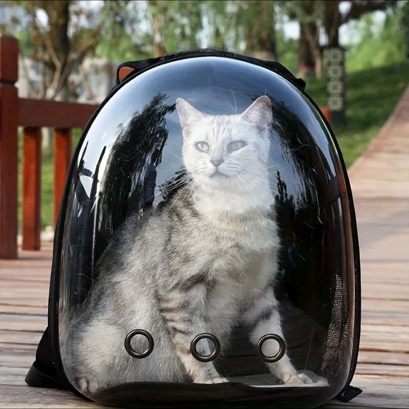 

1pc , Pet Backpacks, Portable And Transparent Space Capsules, Cat Supplies, Breathable Bags