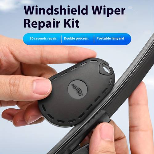 1x scheibenwischer reparatur werkzeug set - auto scheibenwischer reparatur werkzeug - universelles knochenloses scheibenwischer reparatur kit, ergonomischer auto- und lkw scheibenwischer reiniger - verlängert auto/lkw scheibenwischer lebensdauer, verbessert sichtbarkeit, auto fensterwischer, für autos, erhöhte sichtbarkeit