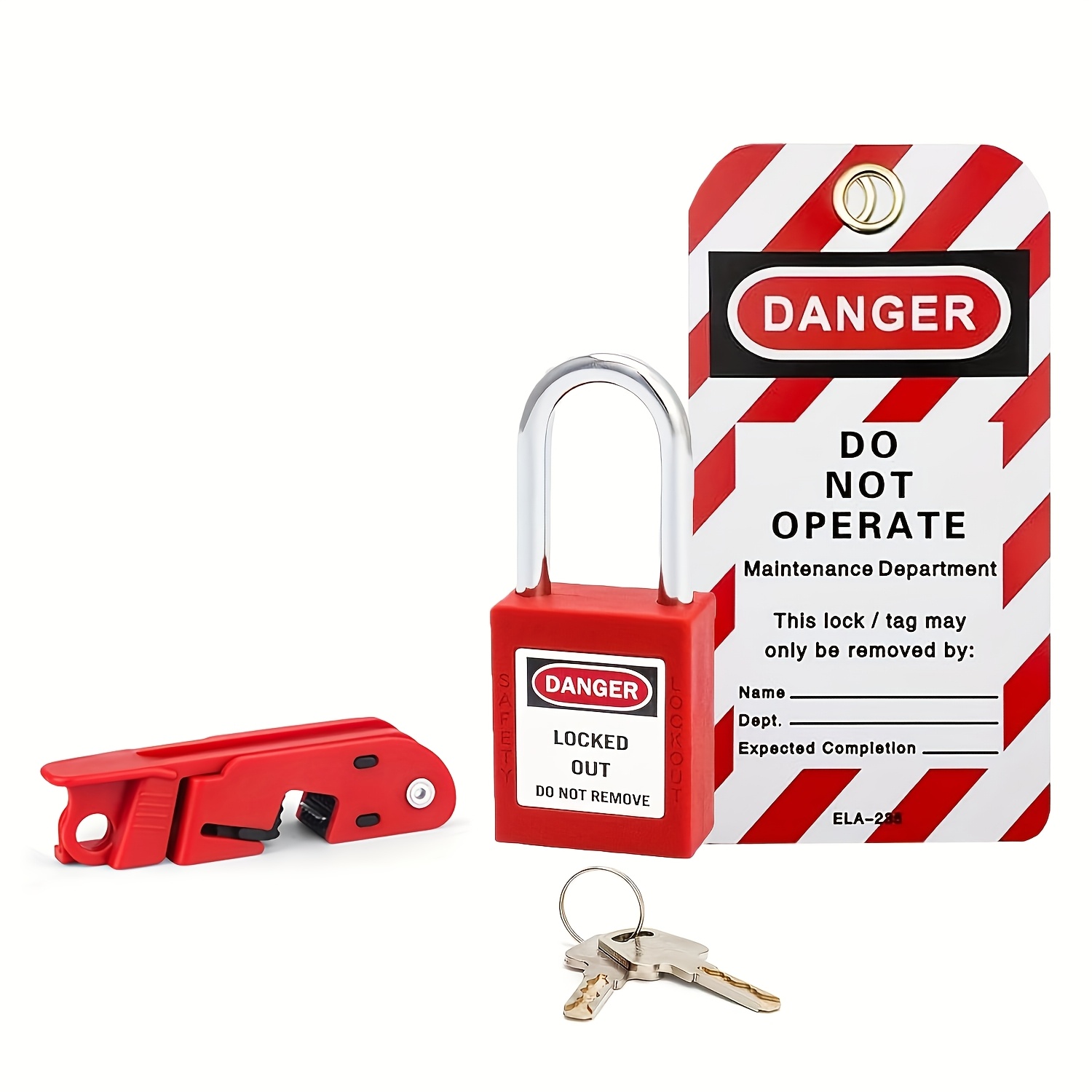 TEMU Circuit Breaker Lockout That , Box Circuit Breaker Lockout, And Circuit Breaker Box Lockout (1 Set With Lock)