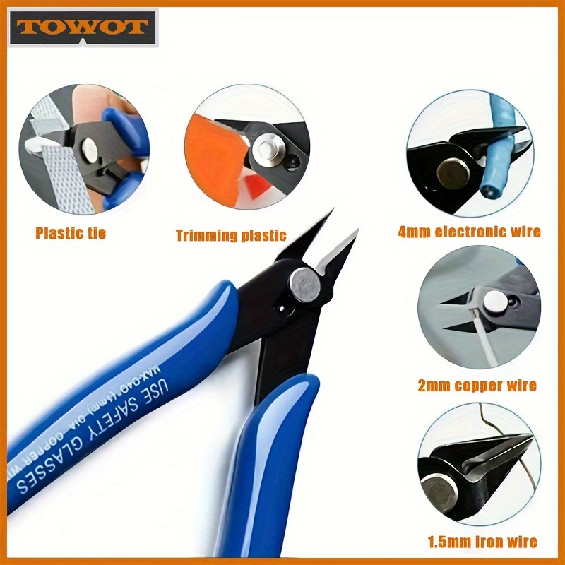 

Cutting Pliers Repair Tools Industrial-grade Electronic Needle Cutting Pliers For Electronics, Wires, Jewellery, Diy Projects