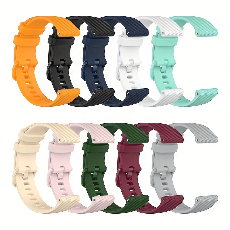 

Multi Functional Silicone Strap Suitable For Samsung, Garmin, Huawei, Amazfit, Quick Release Comfortable Watch Strap