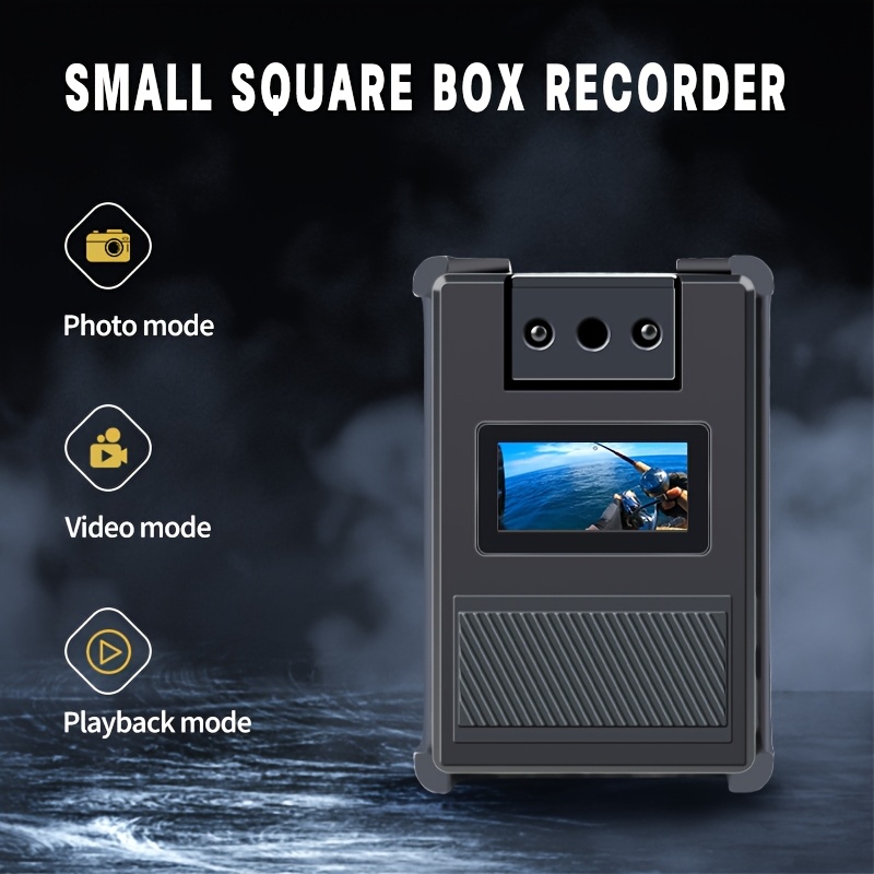 compact hd 1080p body camera rotating lens ir night vision – Temu