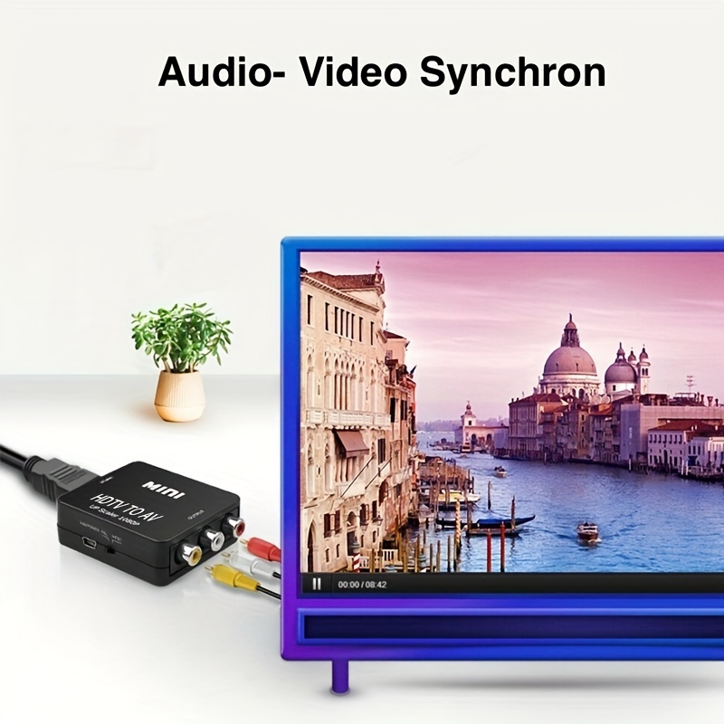 Koolmex Decodificador Sintonizador Digital Multimedia Full HD 1080P para TV  con Control Remoto Entradas HDMI AV y Coaxial Señal Digital a Analógica :  : Electrónicos