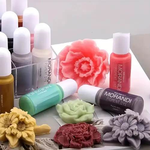 1 set of 24pcs of morandi pigments solid opaque ab uv and macaron pigment