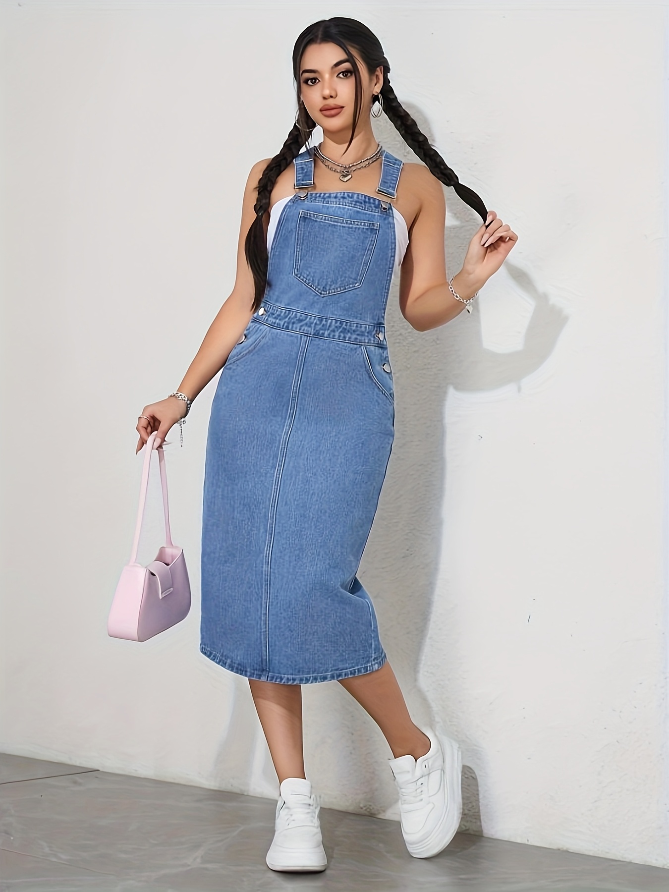美品 シュスー Trousers Dress with Suspender 5450-default-L.jpg