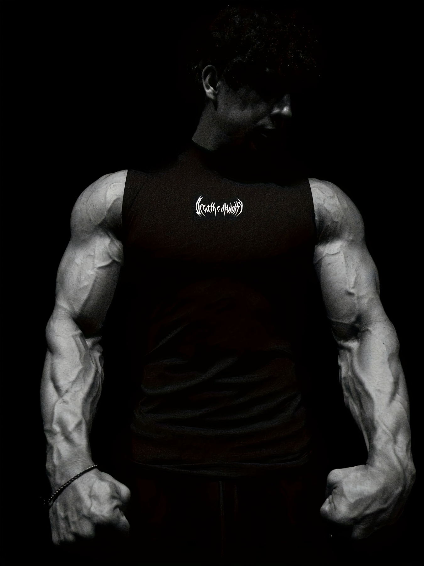 breathedivinity 2025 sleeveless high neck compression top