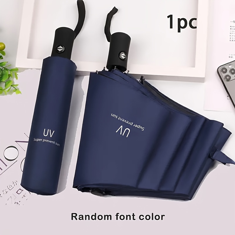 

Folding Travel Umbrella, Windproof Compact For Backpack, Small Automatic Umbrella, Portable Sturdy Lightweight Umbrella For Women Men