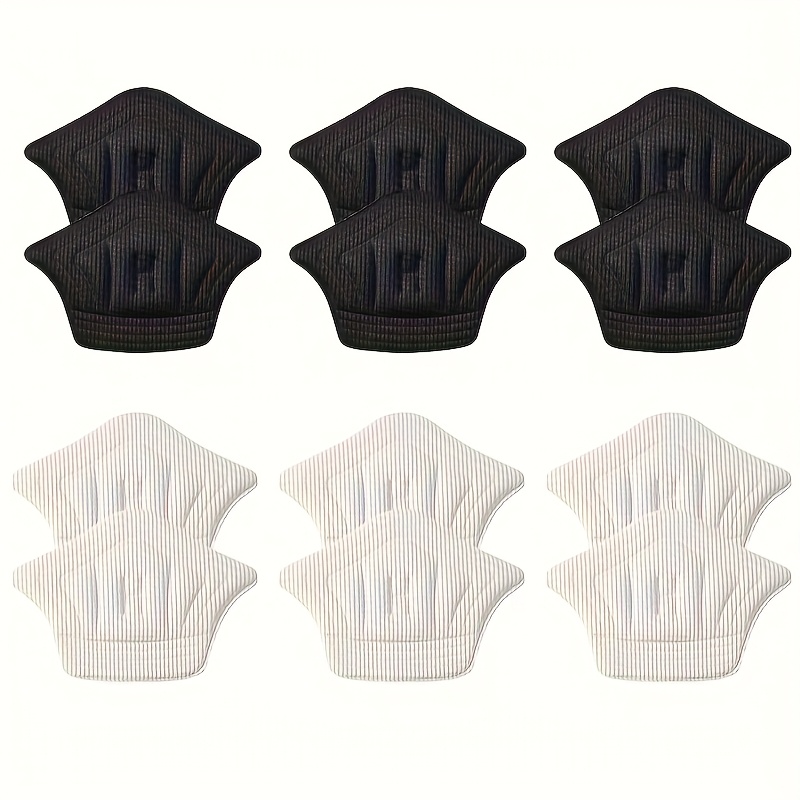 TEMU 6 Pairs Eva Heel Pads, Heel Gel For Sneakers, Sneakers And High Tops - Comfortable And Supportive Insoles