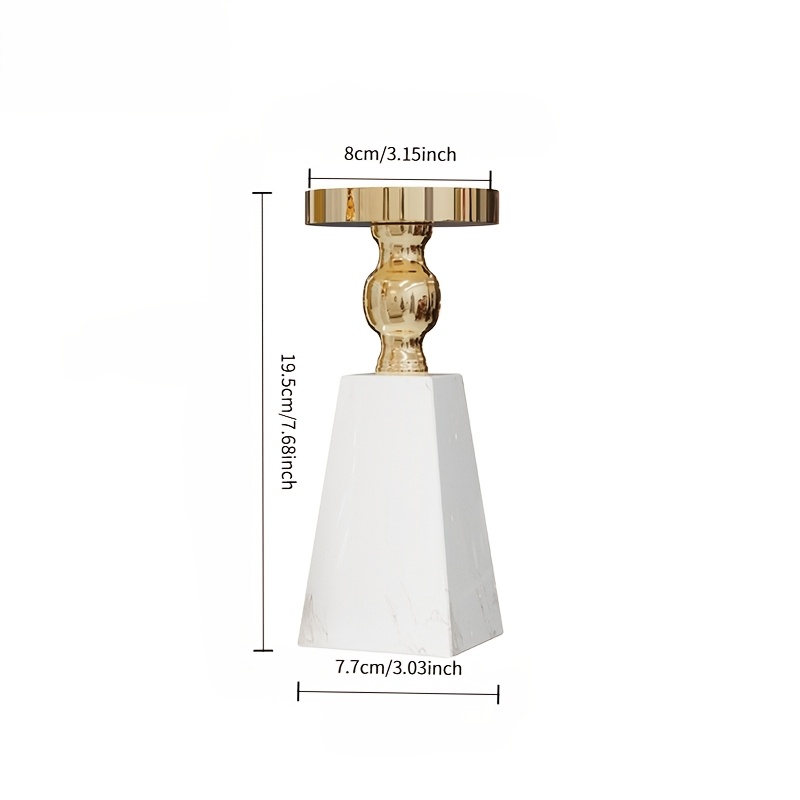 1pc. This Highly Popular Candle Holder Is Suitable for Dining Room-style Living Rooms, Bedrooms, and Various Occasions in the Bedroom. It Can Be Used as a Decorative Item. It Is a High-quality Craftsmanship Candle Holder