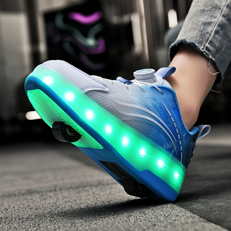 Kids roller sneakers view