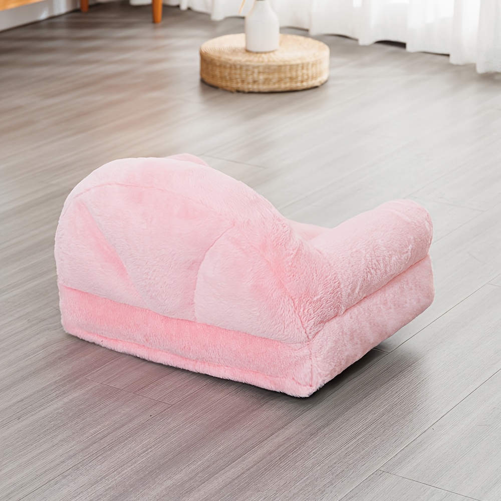 1pc   sofa bed polyester cat and dog lounger with removable washable   season   for cats and small pets indoor pet bed   furniture washable pet bed Product details 0