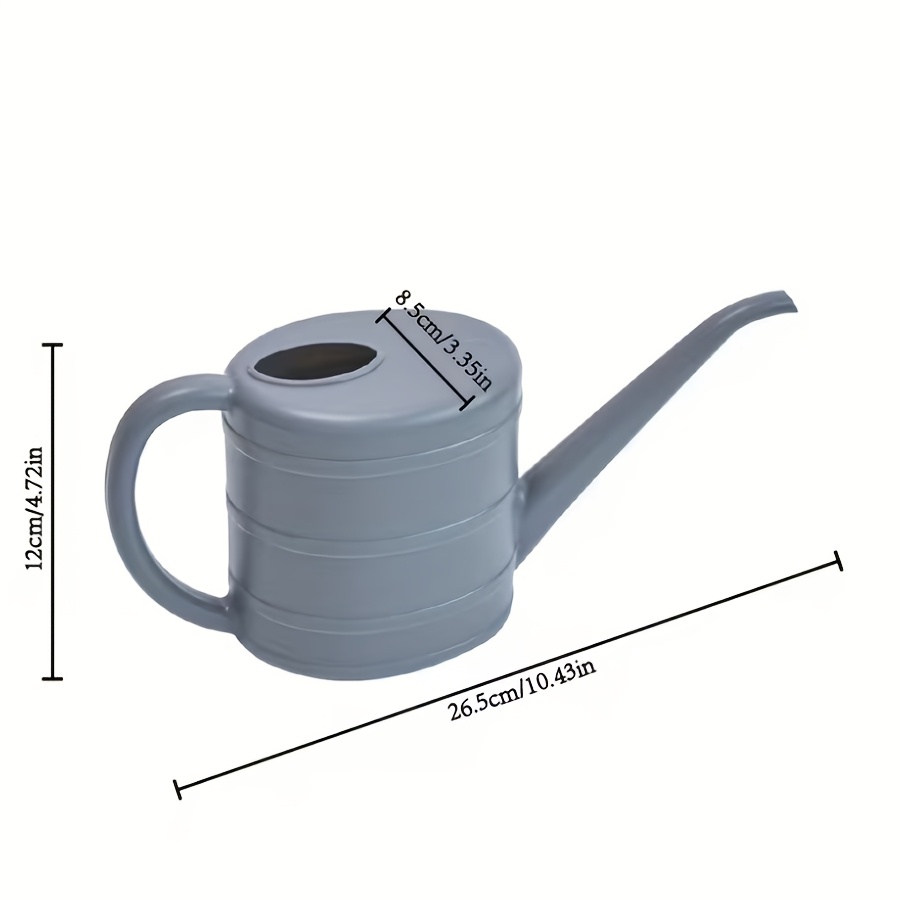 Plastic Watering Can, Watering Tool, Long Spout Design, Compact And Easy, Designed For Indoor And Outdoor Plants, Capacity 800ml, Shatterproof