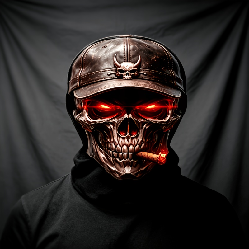 Cool Skull Costume Headpieces for Halloween