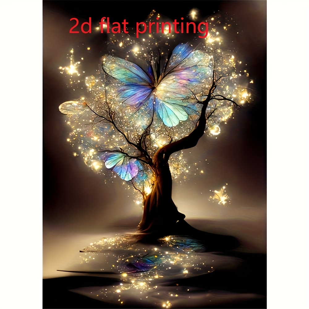 Image of 5d Diamond Painting Kit - Floral Diamond Painting Kit, Frameless, Suitable For Beginners And Craft Enthusiasts, Room, Bedroom, Study Home Decor Gift