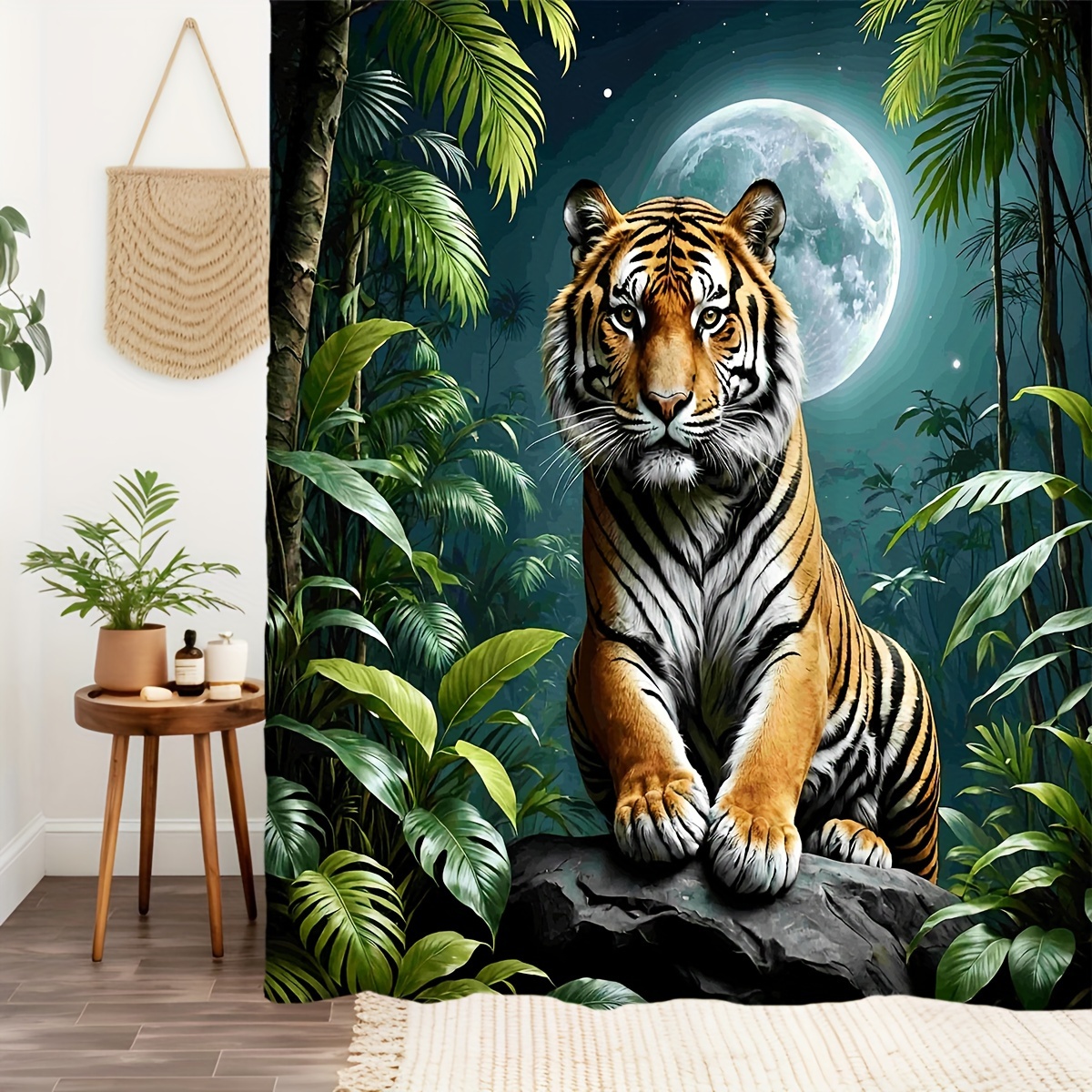 Jungle bathroom set top