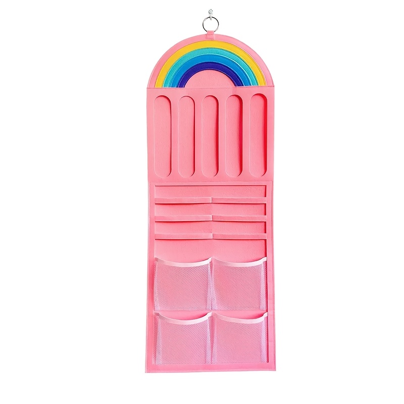 TEMU A Hairpin Hair Accessory Storage Bag Hanging Bag Headwear Hair Tie Organizer Bag Pendant Room Storage Artifact