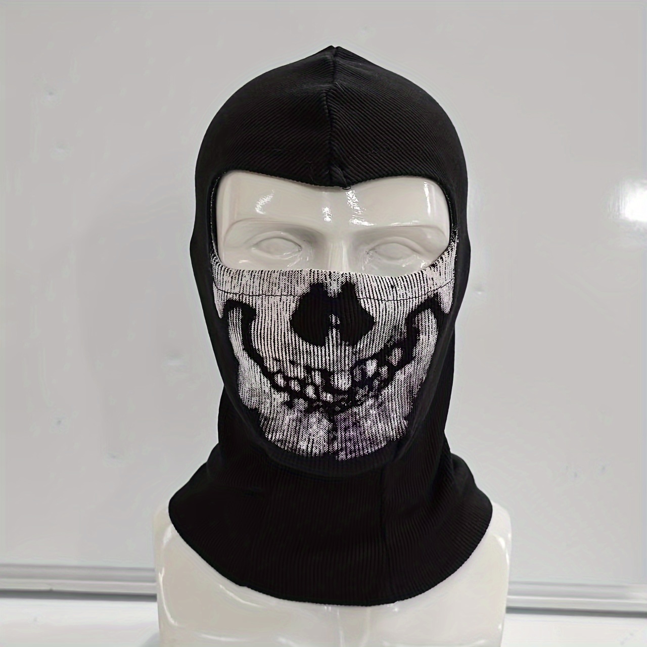 1pc Motorcycle Bicycle Ski Mask: Get Ready For War Games With This Scary  Ghost Face Balaclava!