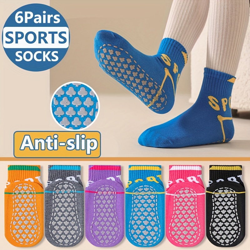 Unisex Non slip Sports Socks Glue Dot Yoga Trampoline Floor - Temu
