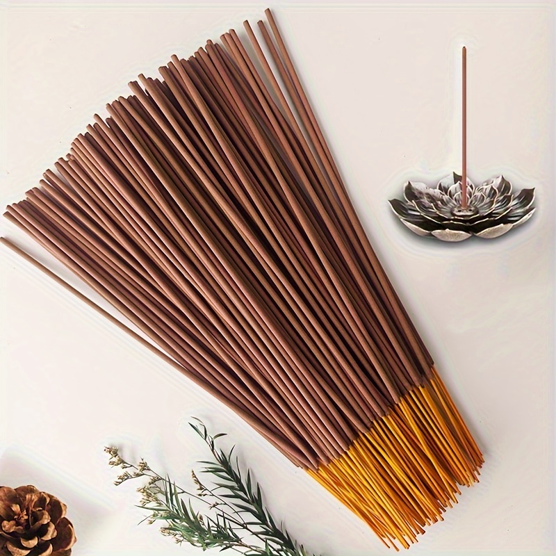 

Natural Premium Incense Sticks, 10-inch , , And Vanilla Scented, Bamboo Incense For Home Fragrance, Ideal For Christmas, Halloween, Easter, Father's & Day - Sticks