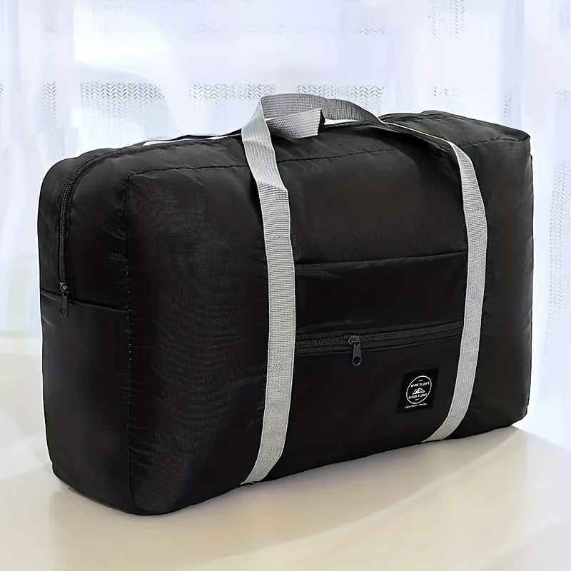 TEMU 1 pz Borsa da viaggio multiuso - Duffel pieghevole e compatta per organizzazione e traslochi, per weekend - Regalo di Natale sicuro, elegante e