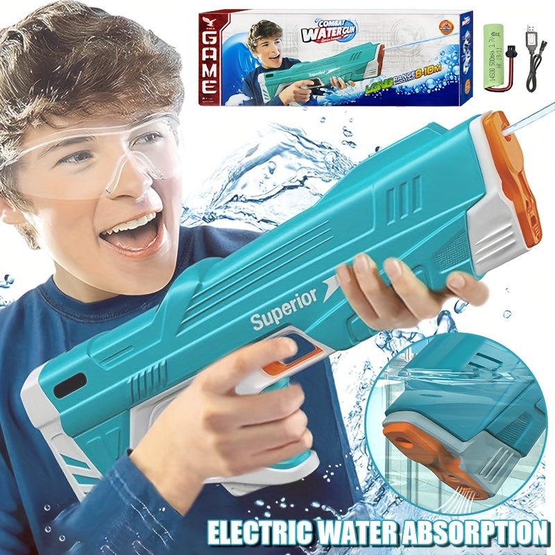 

Electric Water For Kids Full Automatic Water Absorption Soaker Water Blaster Summer Outdoor Toys Pool Toys For Kids