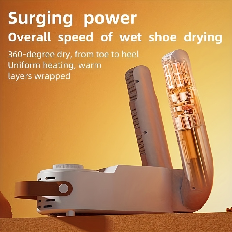 exclusive Antosun Footwear Dryer Odor Eliminator for Shoes, Equipped with Timer, Glove Dryer for Boxing, Collapsible, Suitable for Ski Boots, Socks, And Sneakers, Color: White, Without Battery 10 exclusive Antosun Footwear Dryer Odor Eliminator for Shoes, Equipped with Timer, Glove Dryer for Boxing, Collapsible, Suitable for Ski Boots, Socks, And Sneakers, Color: White, Without Battery - Image 10