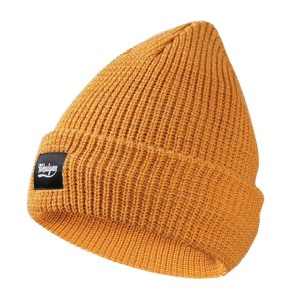TEMU riflettente da donna, cappello invernale caldo da , cuffia resistente al freddo foderata in pile