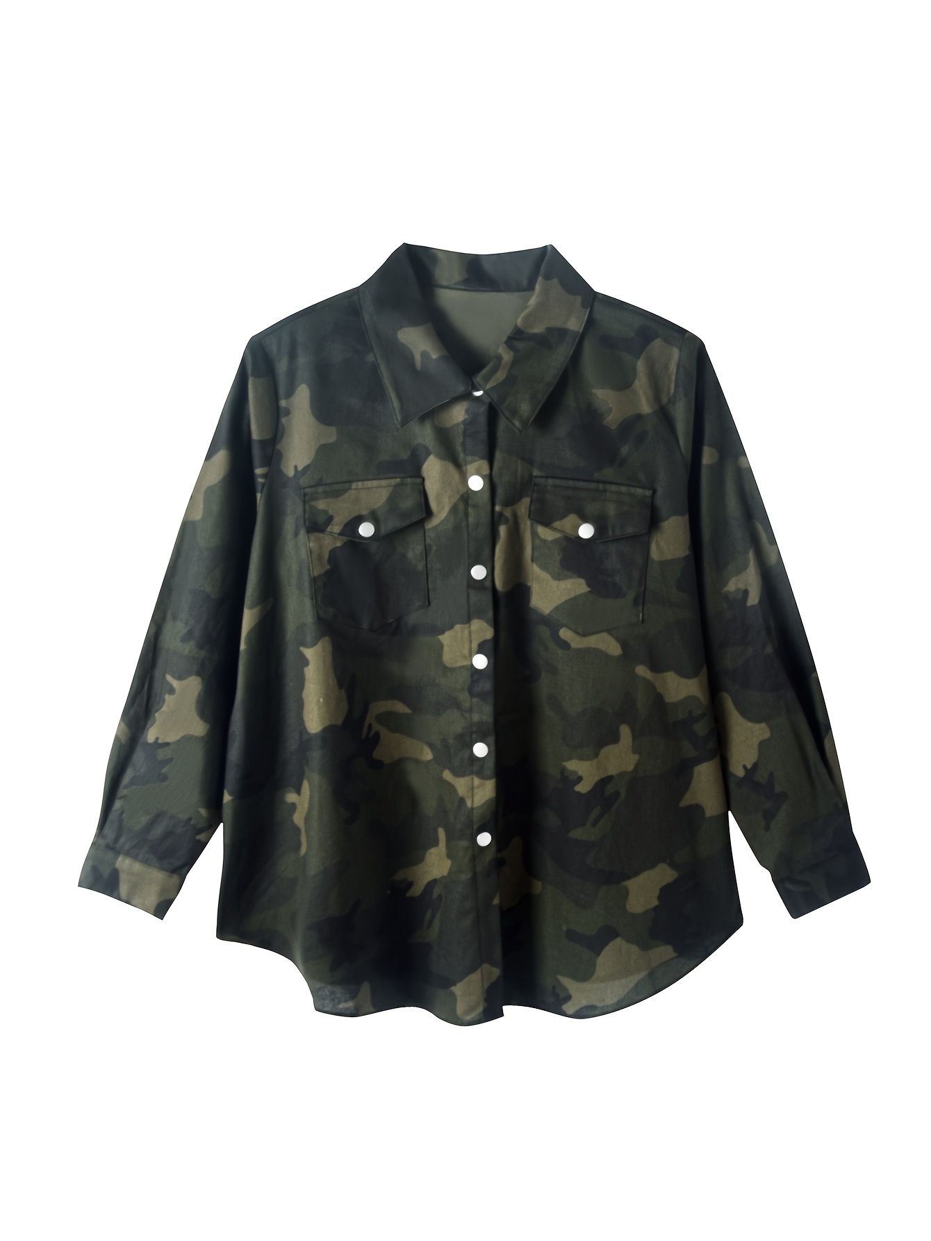 chaqueta vaquera camuflaje talla mujer casual Temu Uruguay