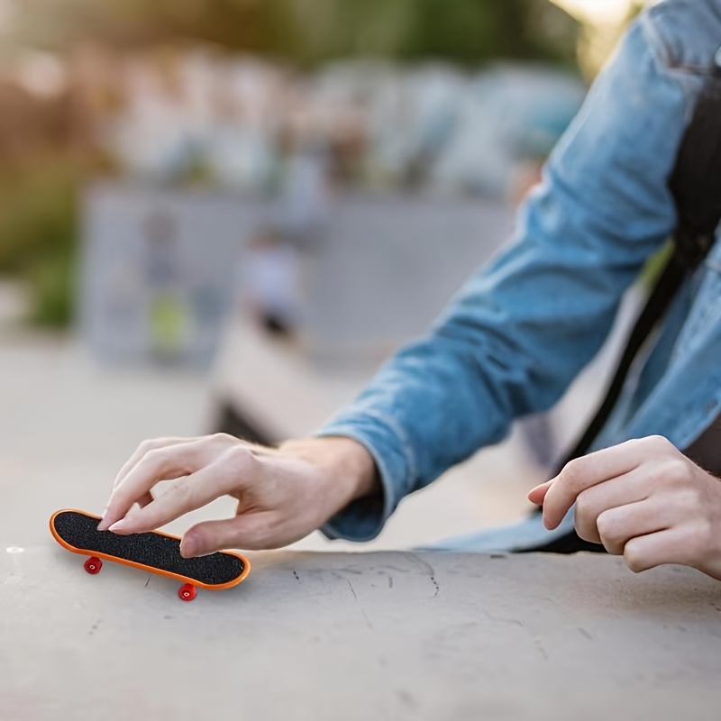 Mini Patinetas Para Dedos – Set De 12 Tablas De Dedo Profesionales En Colores Surtidos, Juguetes Creativos Y Deportivos Para Niños, Ideales Para Fiestas, Regalos Y Juegos De Destreza