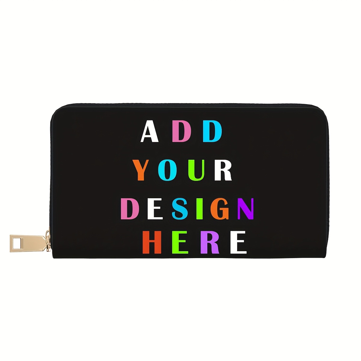 [custom] Microfiber Long Wallet, Printing Men Women Long Wallet Business Card Case Large Capacity Wallet, Student Clutch