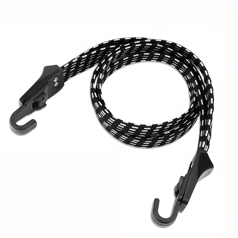 E-shop Elastisches Bungee mit Haken zum Befestigen von Gepäck auf Fahrradträgern