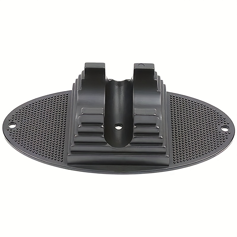 1 stk. Kraftig ABS Scooter & Cykelhjulsklemme - Justerbar Skridsikker Base, Passer til de Fleste Hjul, Sort Udendørs Sportsudstyr Rack for Sikker Parkerings- og Pladsbesparende Opbevaring, Robust Design