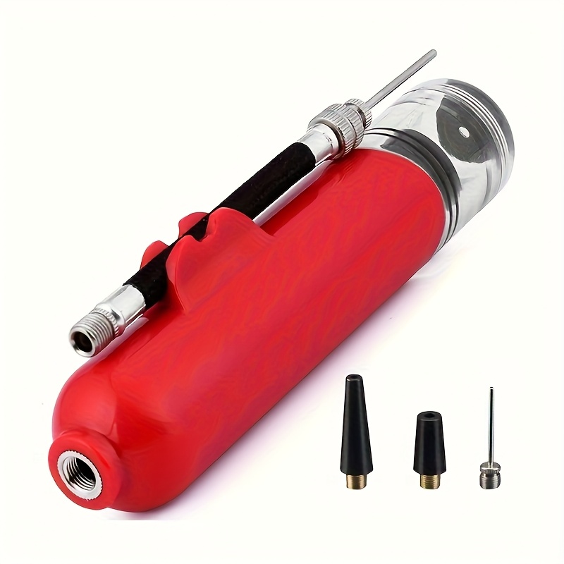 TEMU 4pcs Multifunctional Portable Pump For Bicycles, Basketballs, And Footballs, Handheld Inflation Device, Without Battery