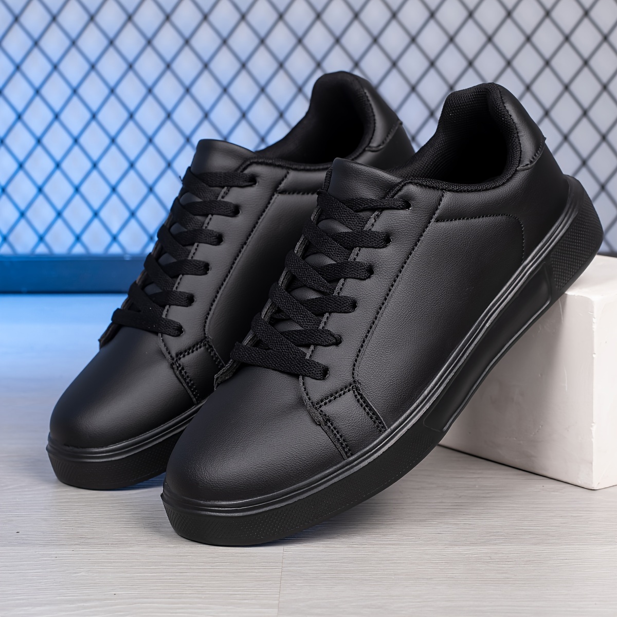 

Chaussures de sport légères noires casual pour homme