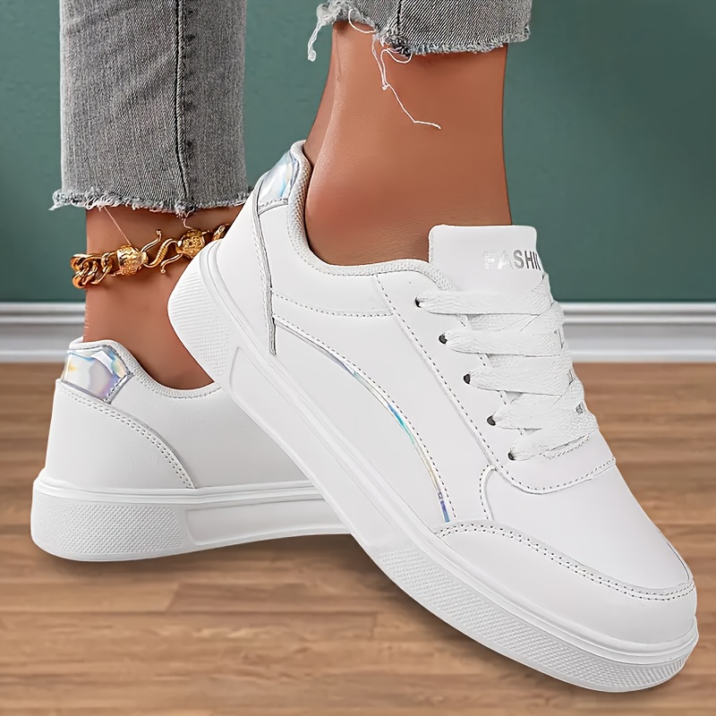 Zapatillas Ligeras y Transpirables para Mujer - Minimalistas de Caña Baja con Cordones y Punta Redonda, Ideales para Oficina y Ropa Casual - Parte Superior Suave y Suela Acolchada - Calzado Cómodo para Estudiantes y Profesionales Todo el Año, Zapatos para Mujer