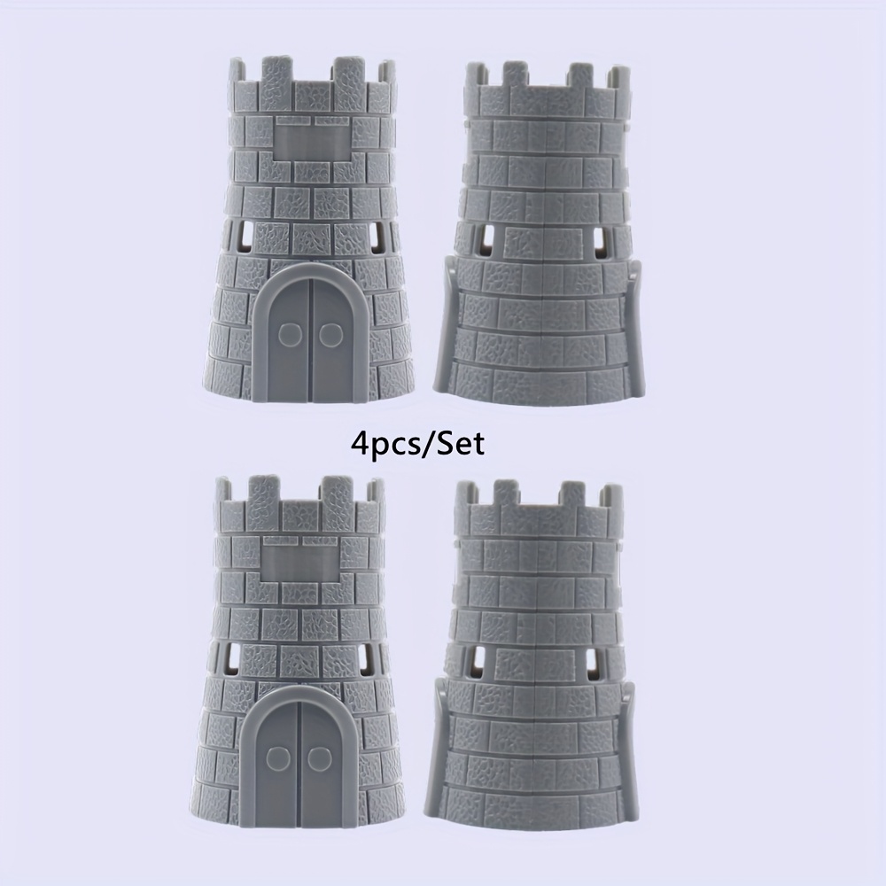 Image of Mini Building Blocks Pillbox Post Family Compatible Toy Scene Play Christmas Gift Scenes Dressing Toys Birthday Gift