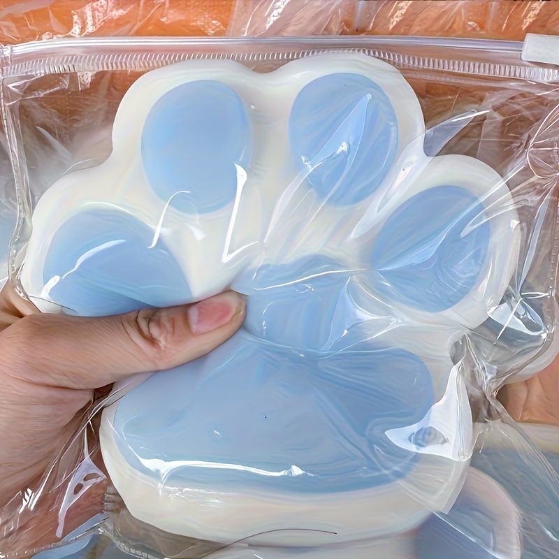 paw printed pressure ball a cute sticky soft - Temu