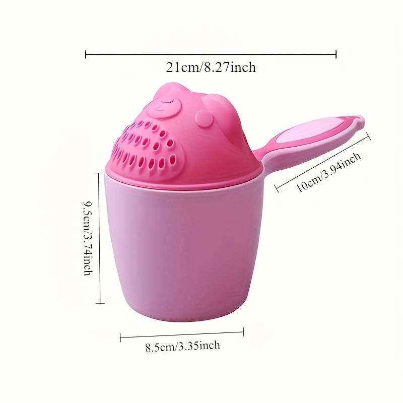 ¡Protege los ojos de tu bebé con este innovador vaso enjuagador de champú para bebé! Deja que tu bebé se lave el pelo feliz