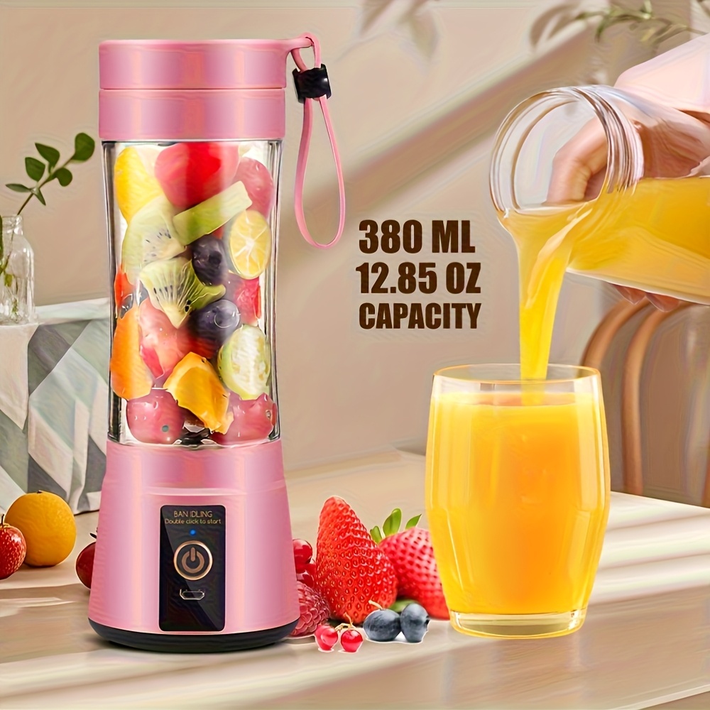 Portable Blender Cup, Electric Blender, Mini Blender Portable Blender for  and Smoothies, Juice, Six Blades, Very