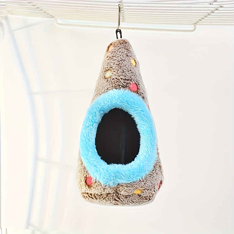 TEMU Egg-shaped Bird Nest Hanging Bird Nest Parrot Nest Suitable For Small Pets Such As Cockatiels And Lovebirds, Without Battery