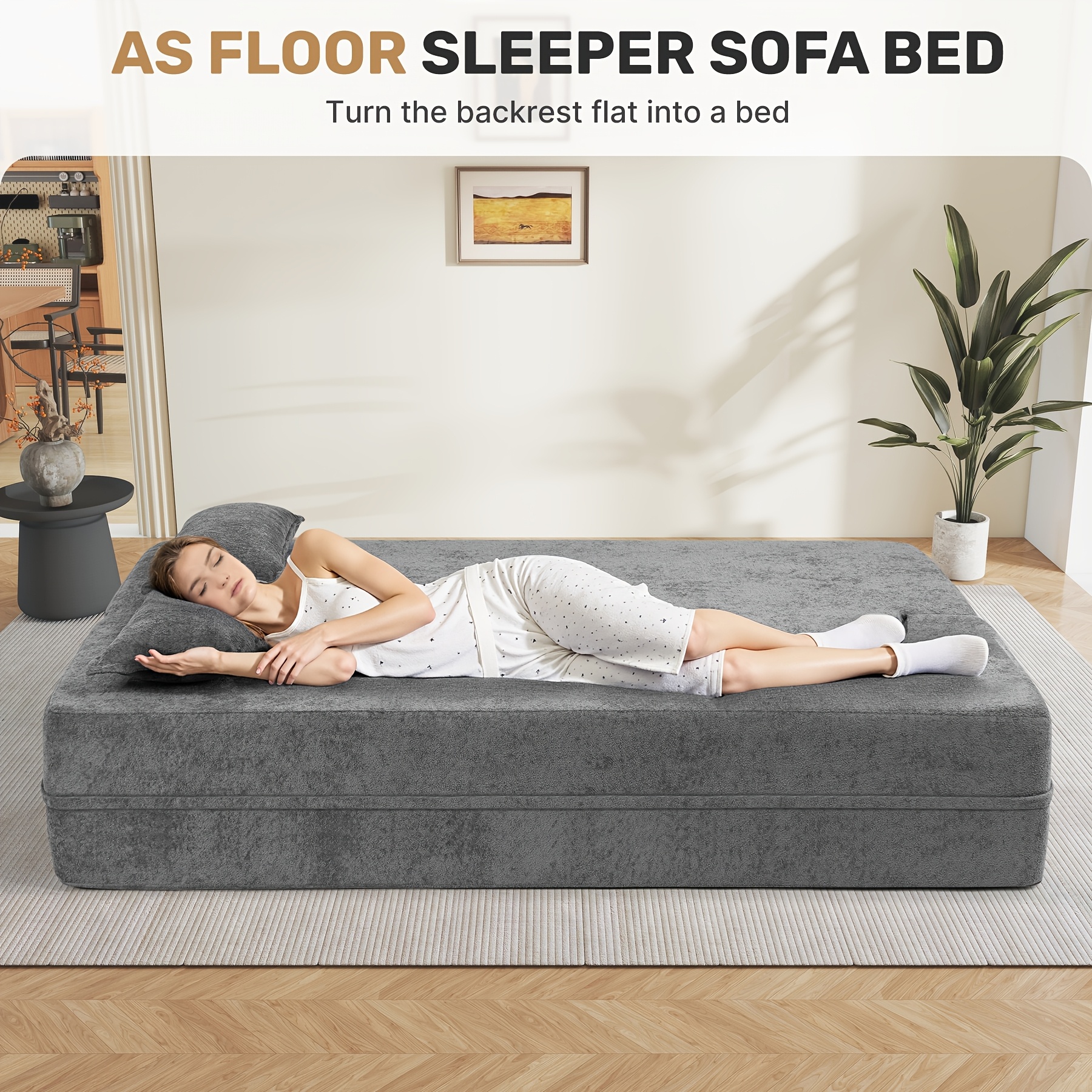 Convertible Folding Sofa Bed, 78