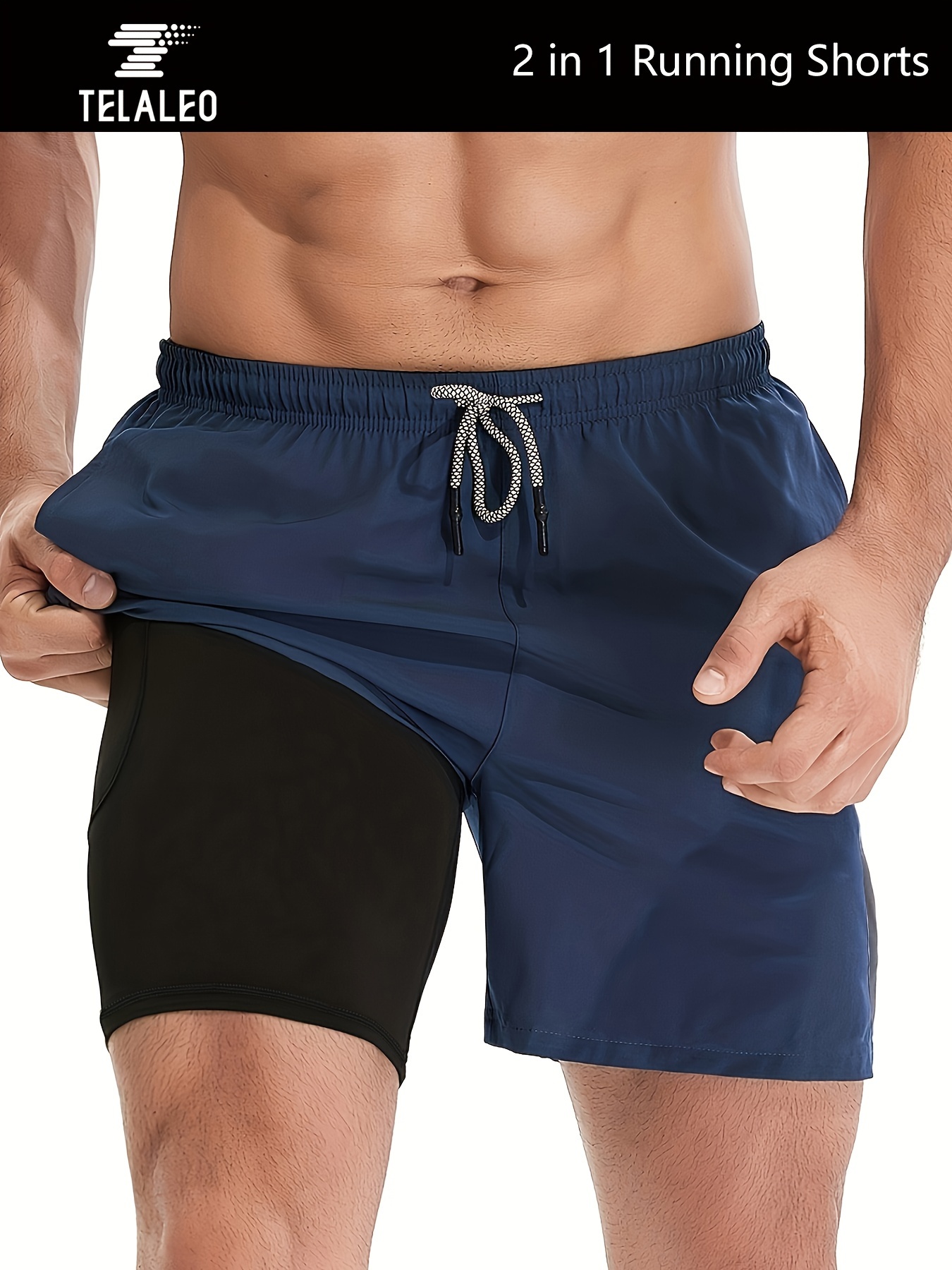 Hoplynn Quick drying Pockets - Running Temu Shorts Lightweight With