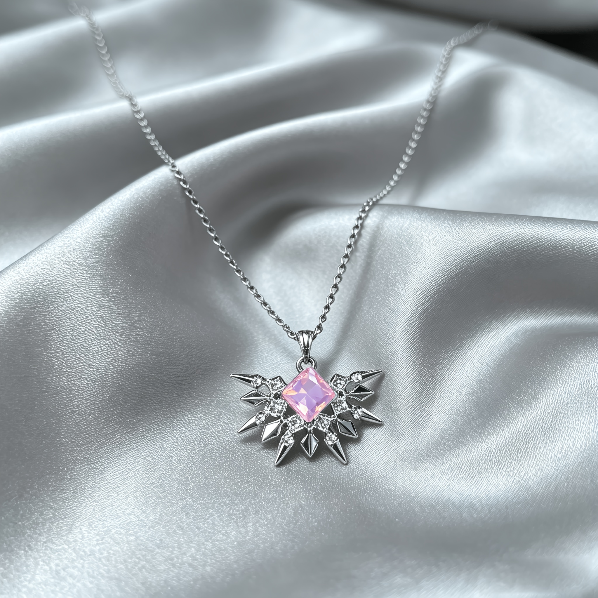 Multicolor Gradient Necklace, Bohemian Style for Birthstones