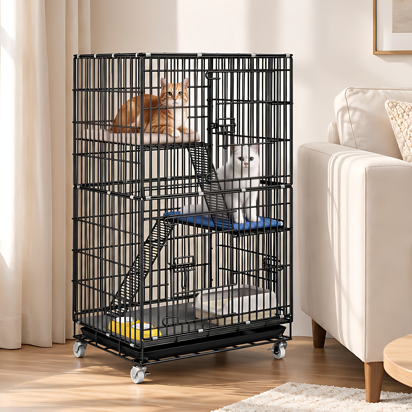 cat cages sold on Temu United States