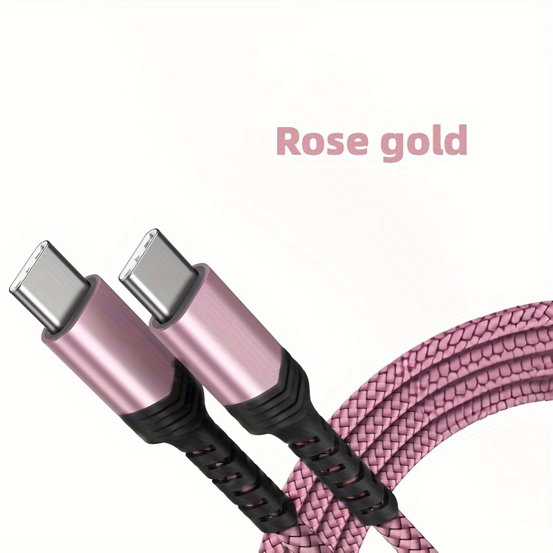 Super Fast Charging, Type C To Type C Interface Data Cable, Suitable For , For Iphone 15, For Macbook/ipad And Other Devices