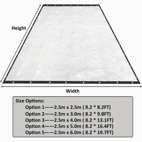 item picture heavy duty clear tarp curtain transparent pvc commercial grade awning canopy patio enclosure tarpaulin cloth for campsites canopies pergolas