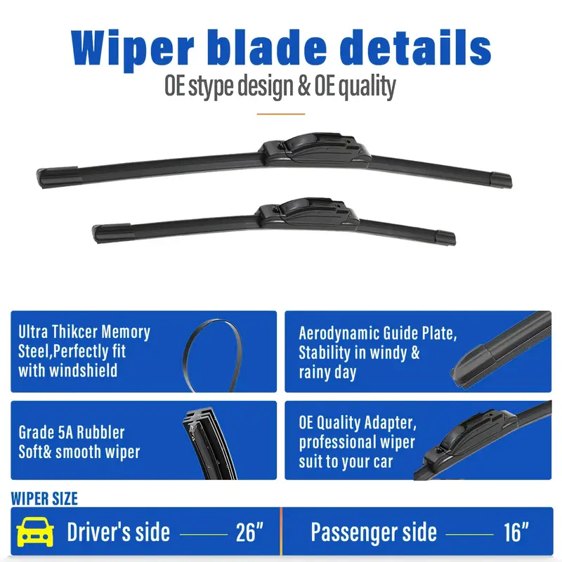 2022 Hyundai Tucson Front and Rear Wiper Blades | Advance Auto Parts 2022 Hyundai Tucson Front and Rear Wiper Blades | Advance Auto Parts