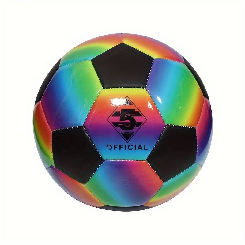 Ballon De Football Professionnel Toapshyly – Taille 5, Couleur Rouge – Technologie Thermocollée, Imperméable PVC | Pour Entraînement Et Match Extérieur