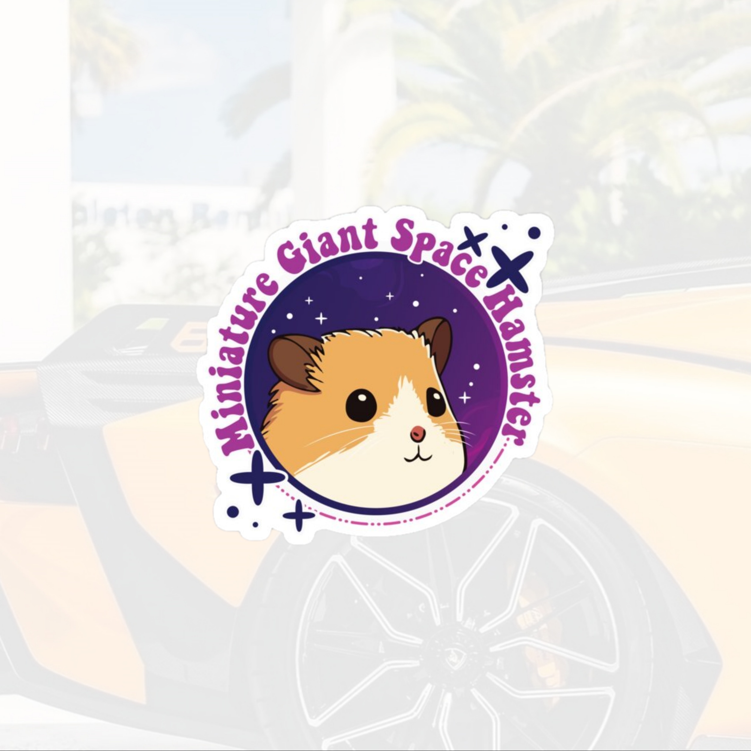 Bitte Gehen Sie Um Mich Herum! Lustiger Hamster-meme-autoaufkleber Für  Externe Accessoires, Stoßstangen-aufkleber, Fensterdekoration, Wasserdichte  Vinyl-aufkleber - Auto - Temu Germany
